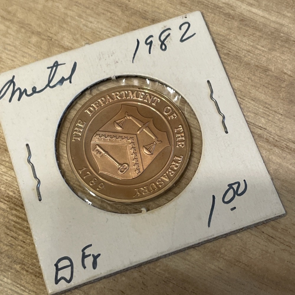 United States Mint Department of the Treasury commemorative token